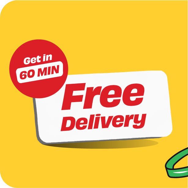 60 Min Delivery