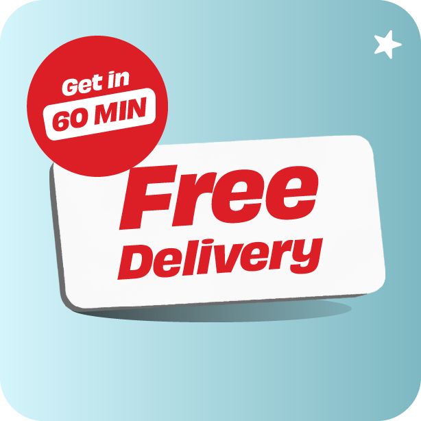 60 Min Delivery
