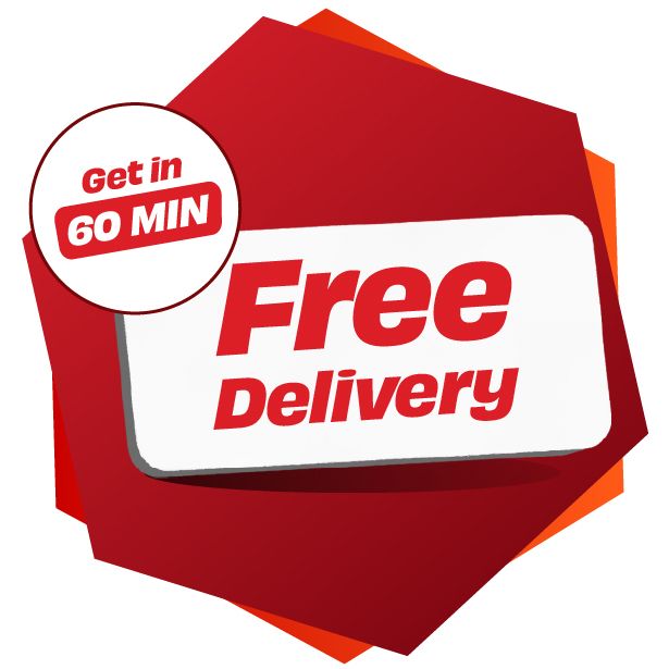 60 Min Delivery