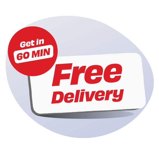 60 Min Delivery