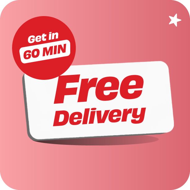 60 Min Delivery