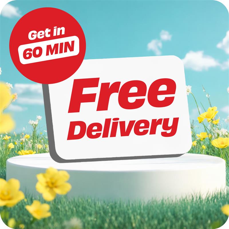 60 Min Delivery